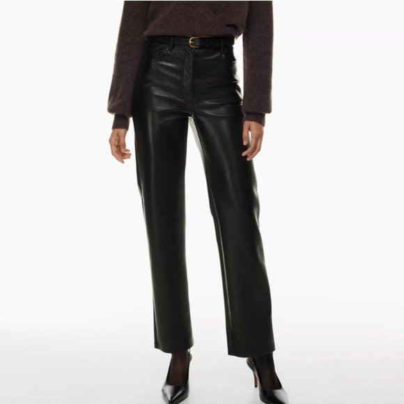 Wilfred Melina Vegan Leather Pants (Size 6) - Picture 1 of 4